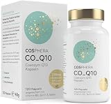 Coenzym Q10 - Hochdosiert mit 250 mg pro Kapsel. 120 vegane Kapseln im 4 Monatsvorrat - Angereichert mit Biotin & Niacin als Beitrag zum Erhalt normaler Haut & für einen normalen Energiestoffw