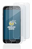 BROTECT Entspiegelungs-Panzerglasfolie für Samsung Galaxy A3 2017 (3 Stück) Schutzglas Schutz-Folie Matt [Extrem Kratzfest 9H, Anti-Reflex,