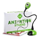 HUE Animation Studio: Komplettes Stop-Motion-Animation Set (Kamera, Software, Buch) für Windows/macOS - Englischsprachige Version (Grün)