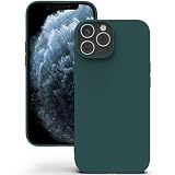 YATWIN für iPhone 11 Pro Hülle, Premium Silikon Handyhülle mit Kameraschutz, Seidig-Weicher Berühren Ultra Dünne Stoßfeste Kratzfeste Schutzhülle, Grü
