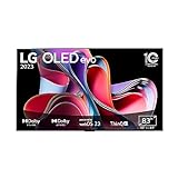LG OLED83G39LA TV 210 cm (83 Zoll) OLED evo Fernseher (Gallery Design, Brightness Booster Max, 120 Hz) [Modelljahr 2023]