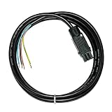 Hirschmann-Kabel inkl. STAK 3 Kupplung mit 4-adriger Anschlussleitung, 5 Meter Länge für Rollladen und J