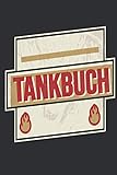TANKBUCH: Behalten Sie den Spritverbrauch im Blick / Tankheft zur Dokumentation über 750 Tankvorgänge / klar strukturiert für eine bessere Übersicht / Design : Banner F