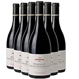 Bourgogne Hautes Côtes de Nuits Rotwein 2020 - Bio - J&J Archambaud - g.U. - Burgund Frankreich - Rebsorte Pinot Noir - 6x75