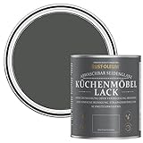 Rust-Oleum dunkelgrau abwaschbarer Küchenmöbellack in seidenglänzendem Finish - Grafit 750