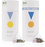 Bio Storchennest Tee Set 1 & 2 – bewährte Zykluskräuter – traditionelle Rezeptur mit Mönchspfeffer – in Deutschland hergestellt – 2x 30 Teebeutel für 1 M