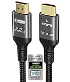 Ubluker 10K 8K 4k HDMI 2.1 Kabel 2m, Zertifiziert Ultra High Speed HDMI Kabel 4k 120Hz 144Hz 8k 60Hz 48Gbps eARC HDR10+ HDCP2.3 Kompatibel für Mac Soundbar Gaming PC TV PS5 Xbox