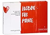 Losbox für Paare - Das Geschenk für unvergessliche Momente - 50 Lose mit Ideen für Spiel, Spaß & viel Liebe - Überraschung zum Geburtstag & Jahrestag für Mann, Frau, Partner, Freund & F