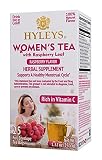 Hyleys Women Tea Raspberry Flavor – 25 Teebeutel – Unterstützt die weibliche Periode und einen gesunden Menstruationszyk