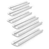Meisterfaktur Zugluftstopper für Türen - Für alle Türen - Idealer Tür Zugluftstopper für eine effektive Dichtung gegen Zugluft, Lärm & Kälte (6 Stück (weiß))