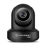 Amcrest ProHD 1080P WiFi 2MP (1920TVL) Indoor Pan/Tilt Security Wireless IP Kamera IP2M-841B (schwarz)