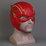Infinity Gauntlet LED Red Flash Superhelden-Maske Vollkopf Latex Maske Dress Up Kostüm Requisiten Halloween Cosplay Maske für Erw