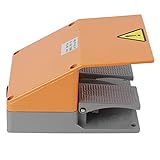 Dual-Fußschalter-Pedal-Fußschalter 25×18×14 Berm-Fußpedal Dual für Elektrische Maschine, Netzteil-Clip-Kit YDT1 8209 15 380 VAC