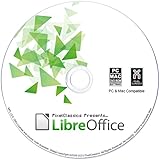 LibreOffice 2024 Kompatibel mit Microsoft Office 2021 365 Professional Plus 2019 Home and Student Family Word Excel PowerPoint & Adobe PDF Lebenslange Lizenz Software-Disc für Windows-PC und M