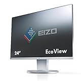 EIZO FlexScan EV2450-GY 60,4 cm (23,8 Zoll) Ultra-Slim Monitor (DVI-D, HDMI, D-Sub, USB 3.1 Hub, DisplayPort, 5 ms Reaktionszeit, Auflösung 1920 x 1080) g