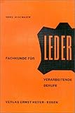 Fachkunde für Leder verarbeitende B