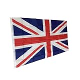 Toddmomy Flagge Union-Jack-Wimpelkette feier union jack banner England-Partydekorationen Londoner Partydekorationen Poly