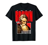 John Brown, Freiheitskämpfer, Abolitionist, Heldenporträt, fett T-S