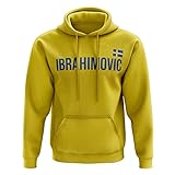 Zlatan Ibrahimovic Sweden Name Hoody (Yellow)