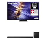 Samsung OLED 4K TV S90F 55 Zoll (138 cm) UHD AI Fernseher mit OLED HDR HW-Q810GF Q-Serie 5.1.2-Kanal-Soundbar mit kabellosem 6,5'-Subwoofer, Dolby Atmos, DTS:X und SpaceFit S