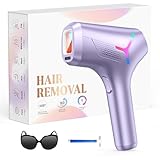 Haarlosy IPL Geräte Haarentfernung Laser - Schmerzfrei & Effizient & Langlebig & Salon Qualität zu Hause, IGBT Haarentfernungsgerät für Frauen und Männer, Körper, Bikinizone und empfindliche V