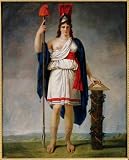 XcBAIHOUD Bekannt Bilder Canvas Wand Kunstdrucken Allegorie der Republik von Antoine Jean Gros Natur Leinwand Kunst Wanddekoration für Zimmer 60x90