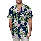 Freizeithemd Herren Sommer Hemd Kurzarm Hemden Bügelfrei Regular Fit Basic T Shirt Sommerhemd Trachtenhemd Weißes Shirts Herren Top