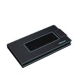 Hülle für ZTE Blade L110 Tasche Cover Case Bumper | Schwarz Leder | Testsieg