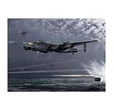 NAEGV 5D-Diamant-Malset „Militärhubschrauber des Zweiten Weltkriegs“ zum Selbermachen, quadratisch, rund, Diamant-Kristallstickerei, Kreuzstich, Kunsthandwerk für die Wanddekoration zu Hause 40x50CM