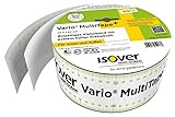 ISOVER 560083 Vario MultiTape + einseitiges, multifunktionales Klebeband für Innen und Außen, weiß, 25m x 60
