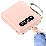 Ladebank, schnelles Aufladen, 5000 mAh, Handy-Ladegerät, digitales Display, tragbares Handy-Ladegerät für G