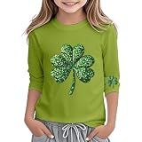 Generisch Mädchen St. Patrick's Day Print Langarmshirt für Kinder – das perfekte Outfit für Feiertage#30