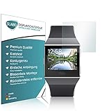 Slabo 4 x Displayschutzfolie kompatibel mit Fitbit Ionic Displayschutz Schutzfolie Folie Crystal Clear KLAR