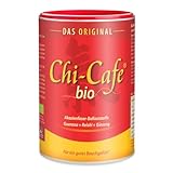 Chi-Cafe bio I 400 g Wellness Kaffee Getränkepulver mit Akazienfaser-Ballaststoffen I für eine gute Verdauung¹ I Reishi-Pilz, Ginseng und Guarana I cremig-mild, feine Karamellnote I vegan, 66 T
