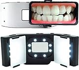 NOALED Dental Flash Fotografie Licht, Zahnmedizin LED Oral Fülllicht für Zahnarzt Beleuchtung Dental Foto Fü