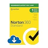 NORTON 360 | Standard | 1 Gerät | 12 Monate | PC/Mac | Aktivierungscode per E