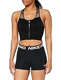 Nike Women's W Np 365 Short 3', Black/White, L