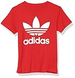 adidas Originals Unisex-Kinder-T-Shirt Trefoil Tee (kurzärmelig), Better Scarlet, XL