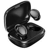 Bluetooth Kopfhörer, In Ear Kopfhörer Kabellos Bluetooth 5.1 Headset mit Mikrofon, Wireless Earbuds mit Stereo Deep Bass, Touch-Steuerung, IPX8 Wassersdicht, Sport Ohrhörer für iPhone/Samsung/Huaw