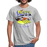 Spreadshirt Zurück In Die Zukunft Hey McFly Delorean Männer T-Shirt, XL, G