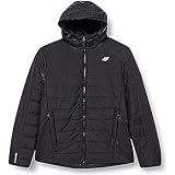 4F Herren Steppjacke Daunejacke Funktionsjacke Sportjacke Jacke mit Reißverschluss Taschen Primaloft® Black Eco schwarz XL