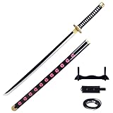 Schwert Shusui von Lorenor Zorro aus PU-Schaum | Katana mit Schwertscheide | Inkl. Schwertgürtel & S