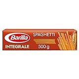 Barilla Pasta Integrale Spaghetti n.5 Vollkorn-Hartweizen mit natürlichen Ballaststoffen, 500 g