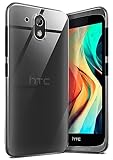moex Aero Case kompatibel mit HTC Desire 526G / 526G Plus - Hülle aus Silikon, komplett transparent, Klarsicht Handy Schutzhülle Ultra dünn, Handyhülle durchsichtig einfarbig,