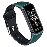 SUPBRO 0,96' Smartwatch Band Fitness Tracker Schrittzähler Uhr Fitness Uhr Herzfrequenz Digitale Uhr Wasserdicht IP68 für Damen Herren Kinder iPhone Android Handy