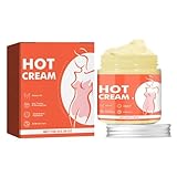 Cellulite Creme, 100g Anti-Cellulite Hot Cream für Frauen und Männer zur Gewichtsabnahme, Schnelle Fettverbrennungscreme für Bauch Oberschenkel und Gesäß, Hot Cream Slimming C
