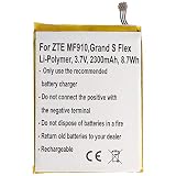 Akku kompatibel mit ZTE MF910 Akku Li3823T43P3h715345, ZTE Grand S Flex, MF910, MF910 4G LTE