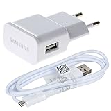 Samsung Ladegerät + Kabel Original ETAU-90 für Galaxy S2 S3 S4 S5 S6 Note, Mikro USB