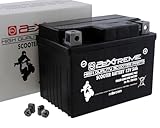 2EXTREME Batterie 12V 5Ah SLA4L-BS, wartungsfreie versiegelte und vorgeladene Rollerbatterie kompatibel für APRILIA SR 50, Mojito Custom, CPI Aragon, Oliver, EXPLORER Spin GE, Race GT 50