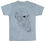 Charles Darwin T Shirt Design 2 Grey S